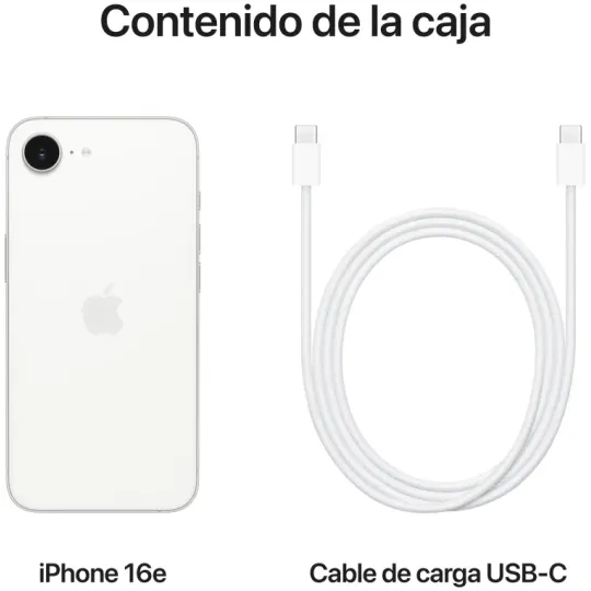 Smartphone Apple iPhone 16e | Ficha del modelo del producto