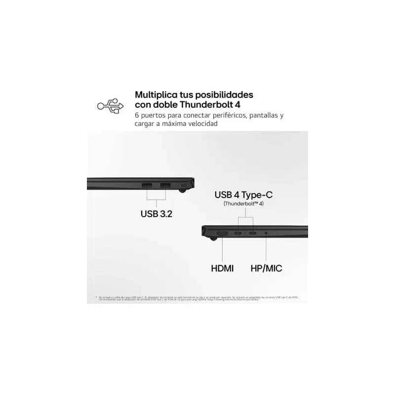 Portátil LG Gram 14Z95U-G | Ficha del modelo del producto