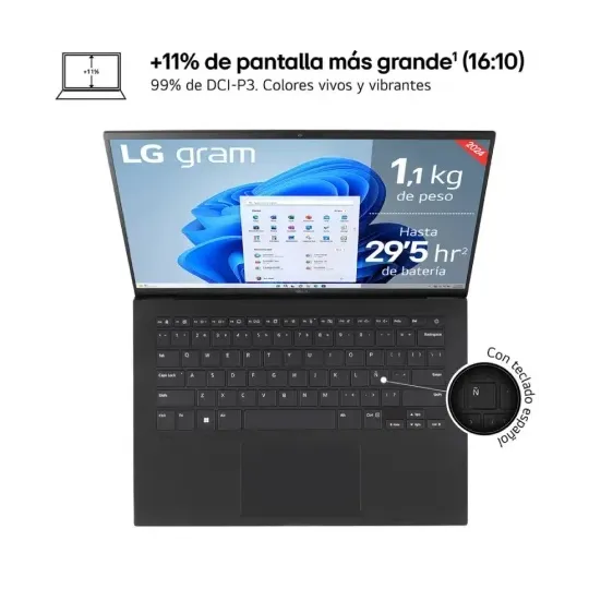 Portátil LG Gram 14ZB90S-G | Ficha del modelo del producto