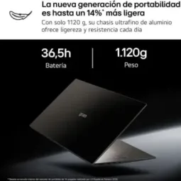Portátil LG Gram 14ZD90U-G | Ficha del modelo del producto