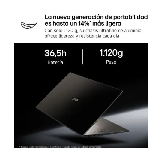 Portátil LG Gram 14ZD90U-G | Ficha del modelo del producto