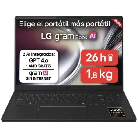 Portátil LG Gram 16UD55U-G | Ficha del modelo del producto