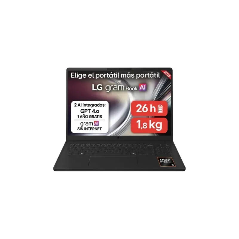 Portátil LG Gram 16UD55U-G | Ficha del modelo del producto