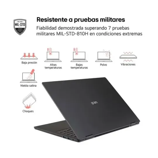 Portátil LG Gram 16Z90TL-G | Ficha del modelo del producto