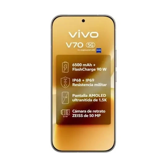 Smartphone Vivo V70 | Ficha del modelo y características