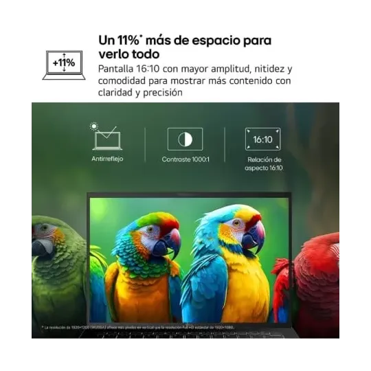 Lg Gram 16UD55U-G.AX55BN Portatiles | Ref 147 | Tecnología