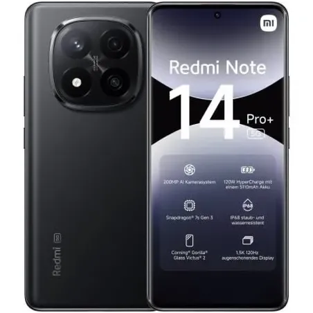 Smartphone Xiaomi Redmi Note 14 Pro+ | Ficha del modelo